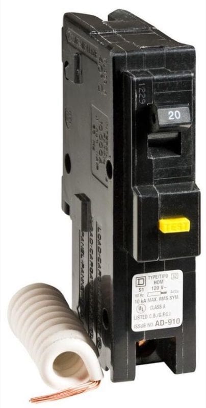 GFCI circuit breaker
