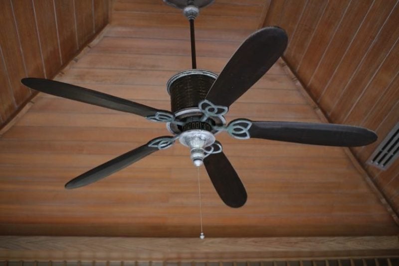 installing a ceiling fan with downrod