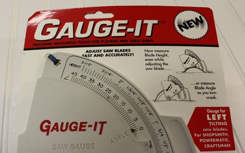 Gauge-It Table Saw Gauge