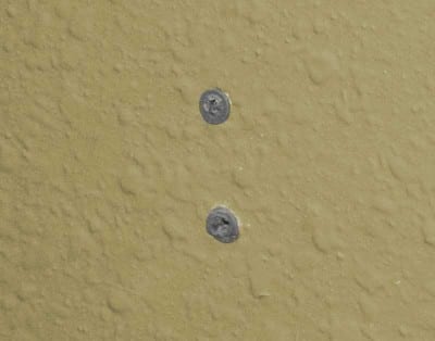 installing a towel rack anchors