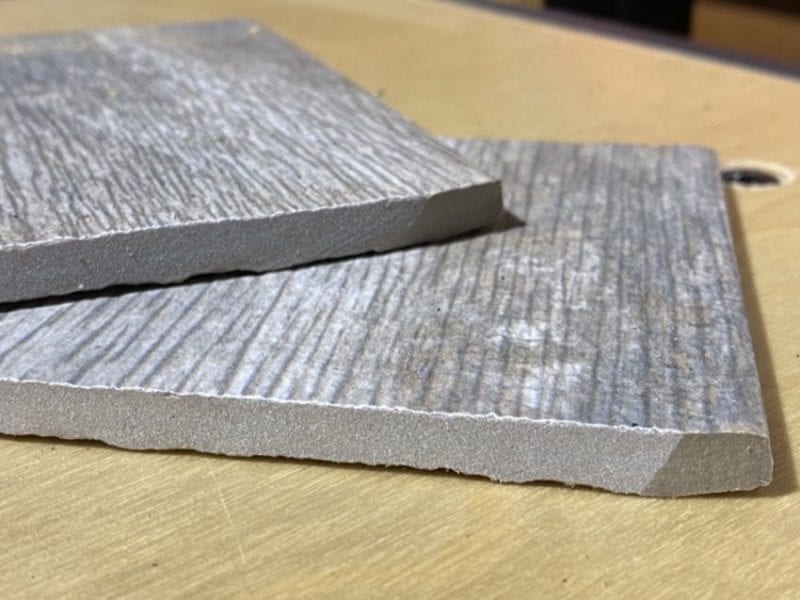 porcelain tile consistency