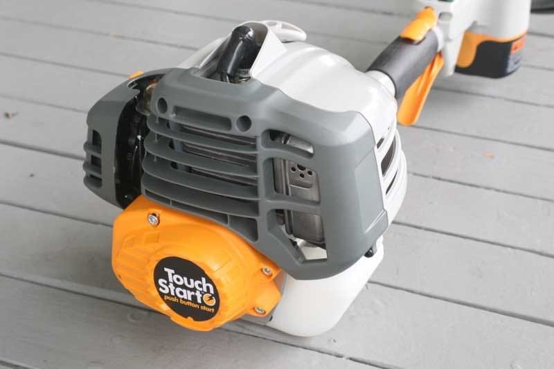 Ryobi Touchstart Straight Shaft Trimmer rear