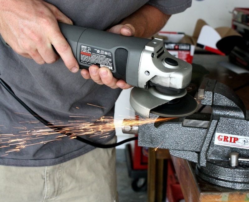 Porter Cable Angle Grinder PC750AG grinding