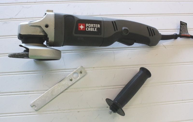 Porter Cable Angle Grinder PC750AG side