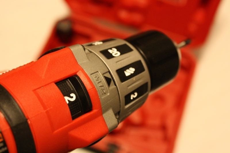 Milwaukee M12 cordless drill driver speed