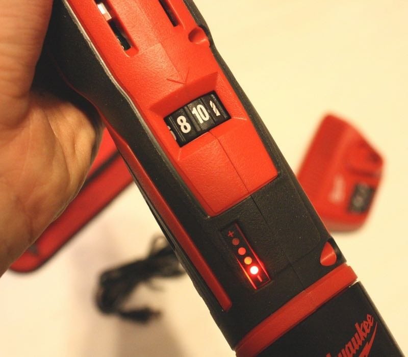 Milwaukee M12 Right Angle Drill speed