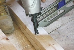 Duo-Fast DF350S Framing Nailer application