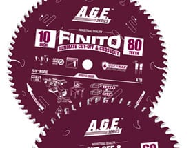 Amana Teflon-coated ArmorMax saw blades