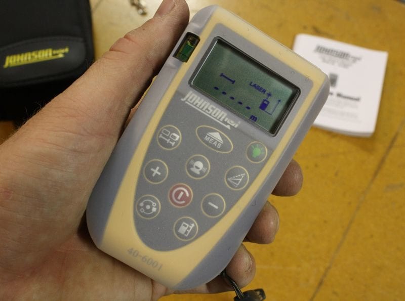 Johnson Level 40-6001 Laser Distance Measure feature