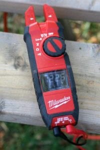 Milwaukee True RMS Fork Meter 2205-20 application -1