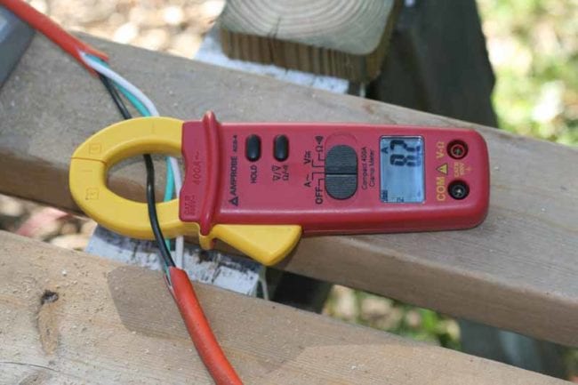 Amprobe ACD-4 Compact Clamp Meter application -1