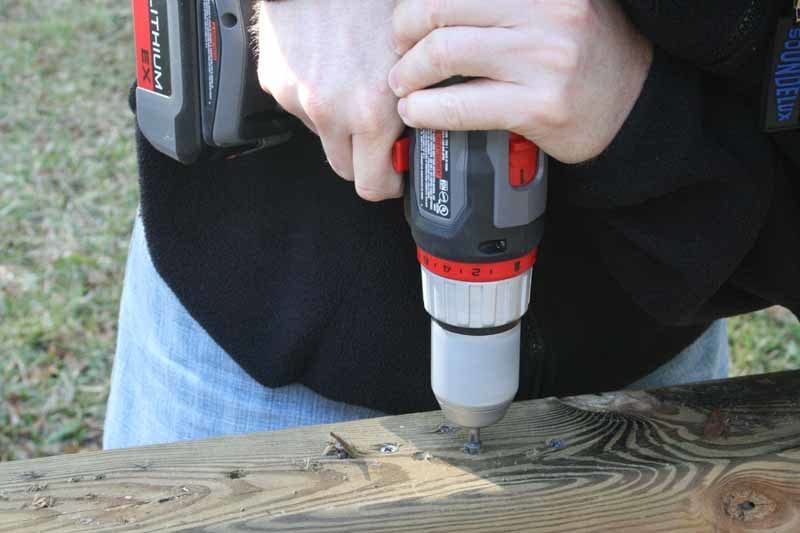 Porter Cable PCL418C-2 Drill application -1