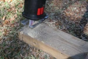 Porter Cable PCL418C-2 reciprocating saw application