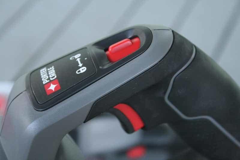 Porter Cable PCL418C-2 reciprocating saw feature