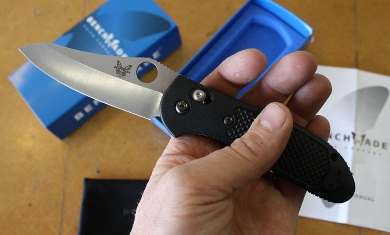 Benchmade 550HG Griptilian AXIS Locking Mechanism Knife