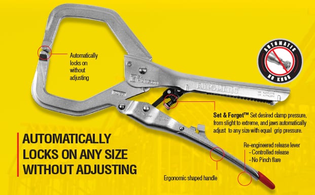 C.H. Hanson Automatic Locking clamps -1