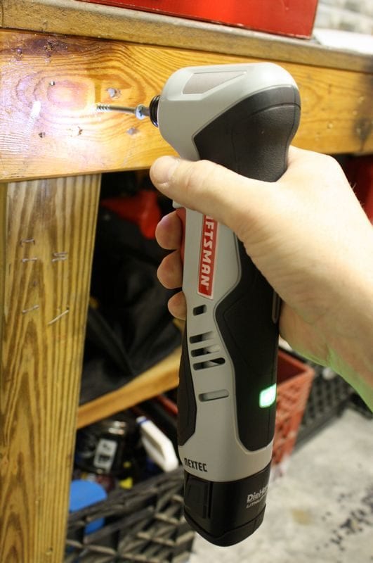 Craftsman 17562 NEXTEC 12V Right Angle Impact Driver application
