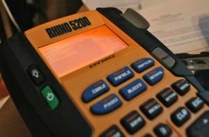 Dymo Rhino 5200 Label Printer keyboard