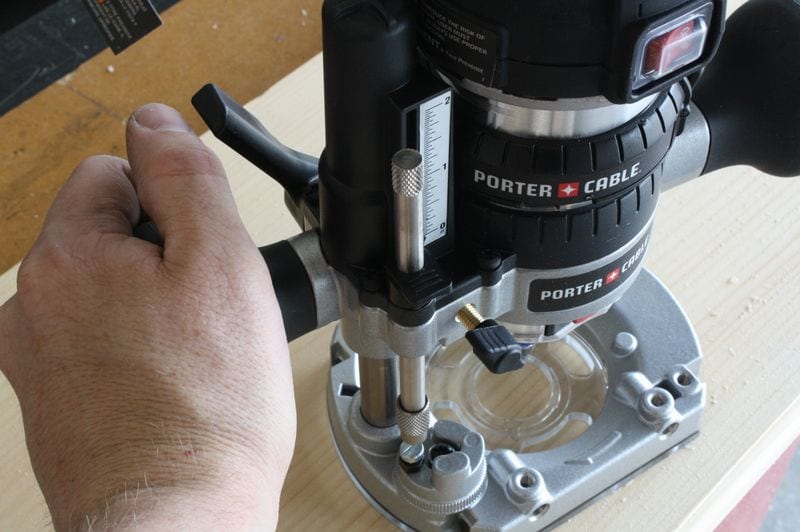 Porter-Cable 450PK 1.25 HP Compact Router plunge base