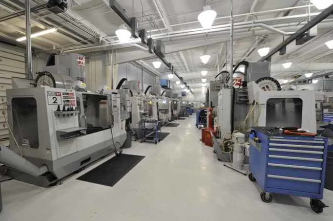 Hendrick Motorsports CNC room