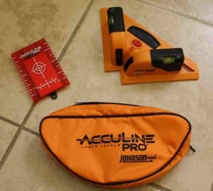 Johnson Level 40-6616 Tiling and Flooring Laser Level Kit