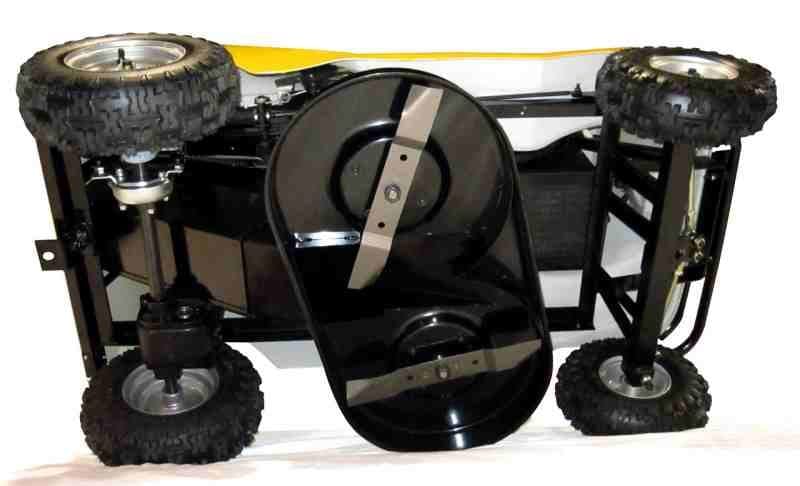 Recharge 36V Cordless Riding Lawnmower