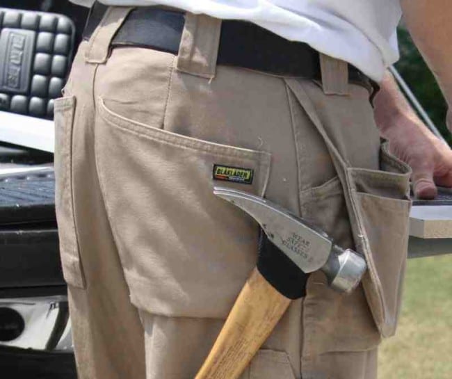 Blaklader Bantam Utility Pocket Pants Belt Loop