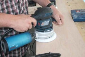 Bosch ROS65EVC5 Large Random Orbit Sander application