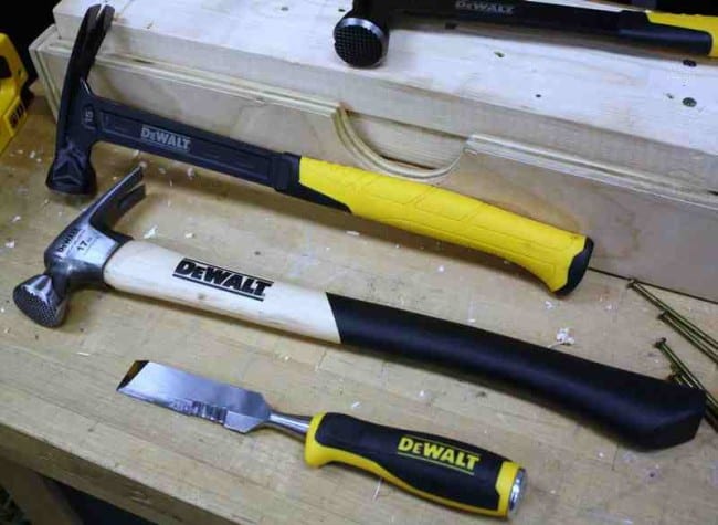 DeWalt Hammers and a multipurpose Side Strike Chisel