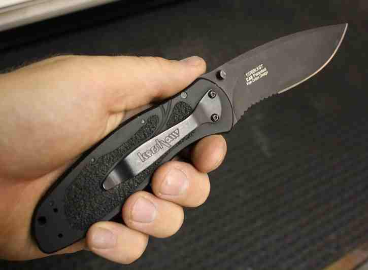 Kershaw Blur Folding Knife 1670BLKST Features