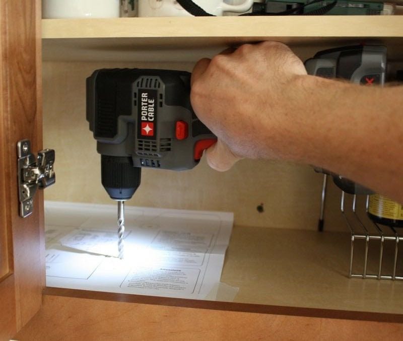 Porter-Cable PCC520B 18V Close Quarters Drilling