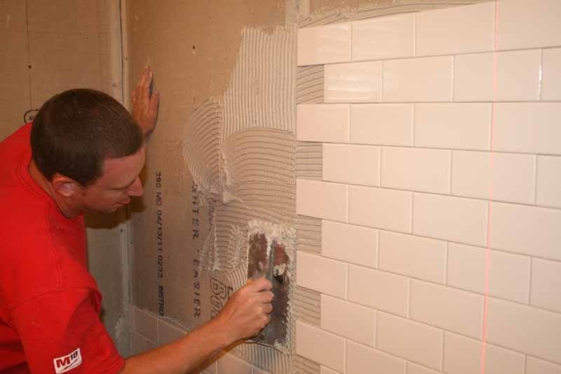 remodeling bathroom subway tile