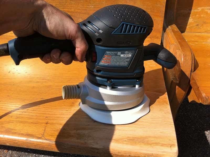 Bosch ROS65VC Random Orbit Sanding
