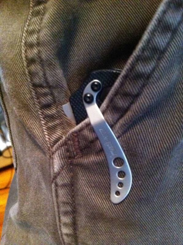 Kershaw Compound 1940ST Folding Knife clip