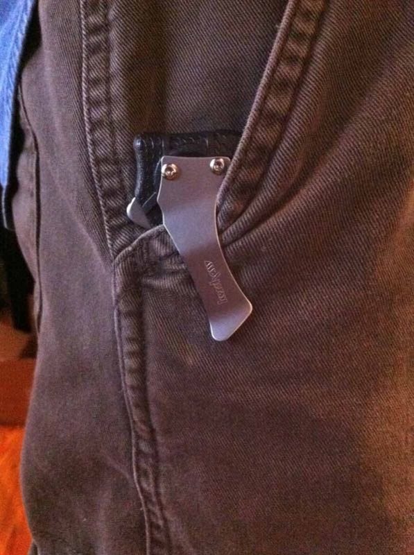 Kershaw Needs Work 1820 pocket clip