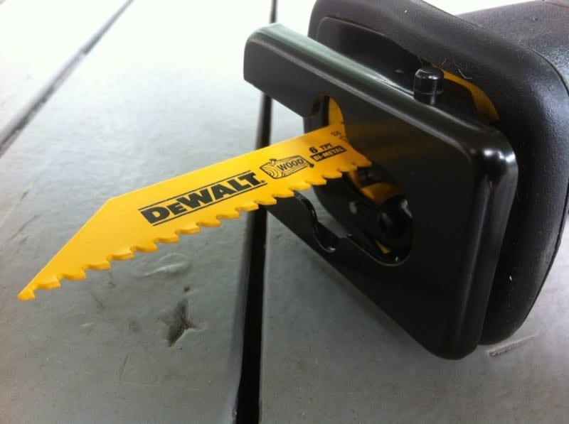DeWalt DCS310S1 recip saw blade