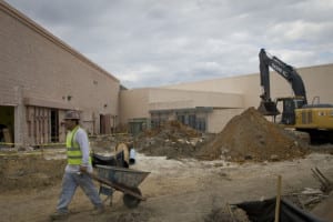 Hitachi H41MB SDS-Max demo hammer jobsite