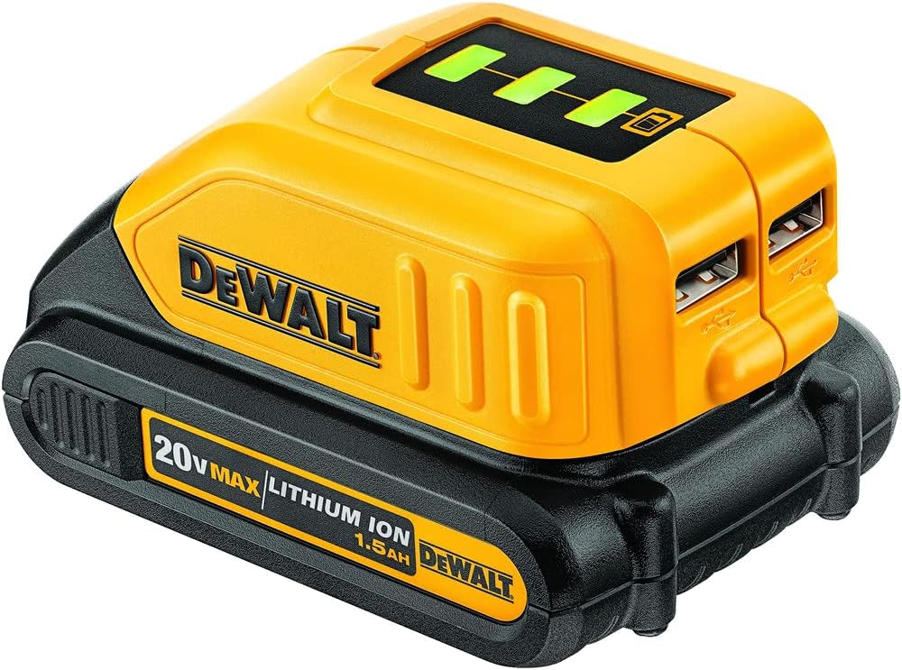 DeWalt DCB090 power supply USB charger