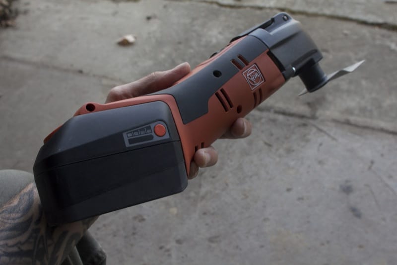 Fein MultiMaster battery gauge