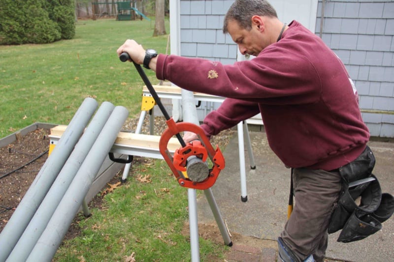 trimming lally column