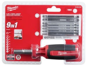 Milwaukee SAE and Metric Hex Key and Torx Key Multi-Bit Drivers