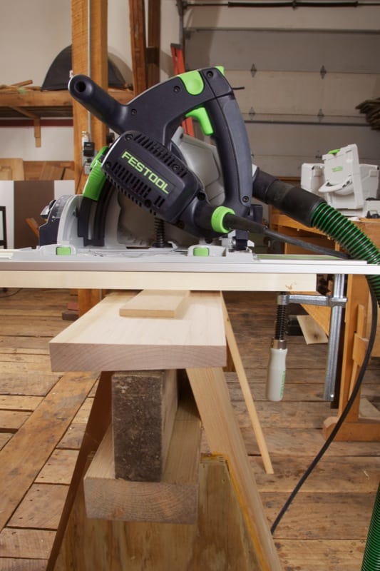Festool TS 55 REQ rear