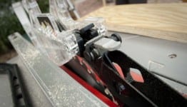 ryobi RTS31 table saw guard