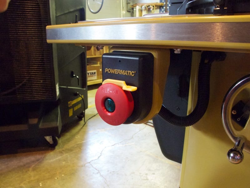 Powermatic PM 1000 120V table saw safety switch