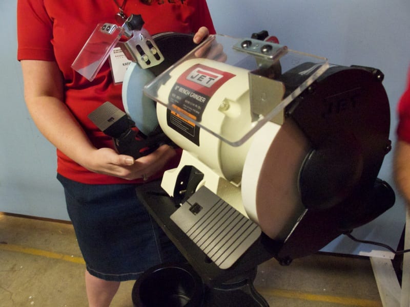 Jet Tools Woodworking Bench Grinder with Pedestal