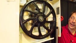 Jet Tools 14โ Steel Frame Bandsaw innards