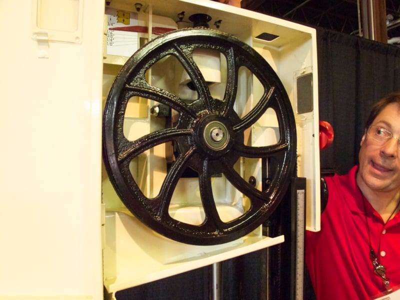 Jet Tools 14โ Steel Frame Bandsaw innards