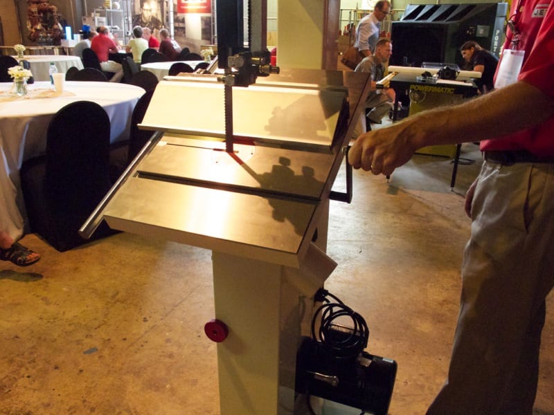 Jet Tools 14โ Steel Frame Bandsaw table