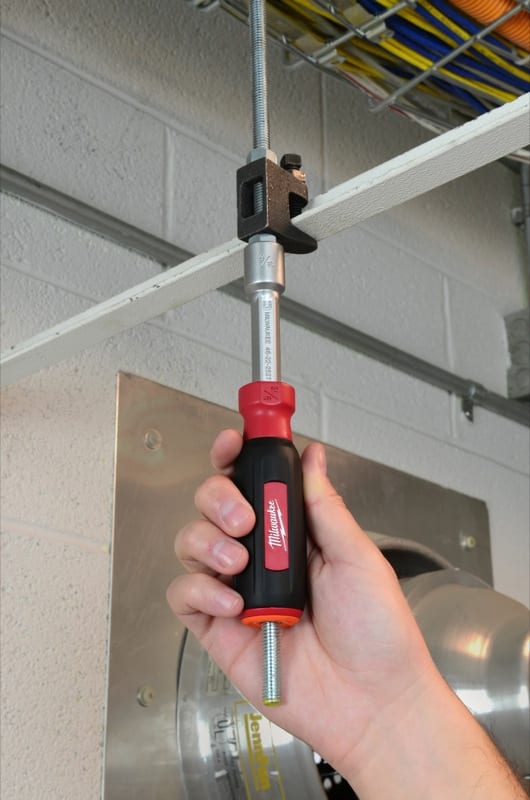 Milwaukee nutsetter drop ceiling