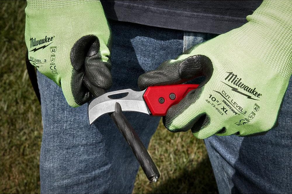 milwaukee fastback hawkbill folding pocket knife 48-22-1525